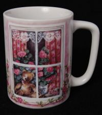 Otagiri Gordon Fraser TEDDY BEAR Coffee Mug Japan